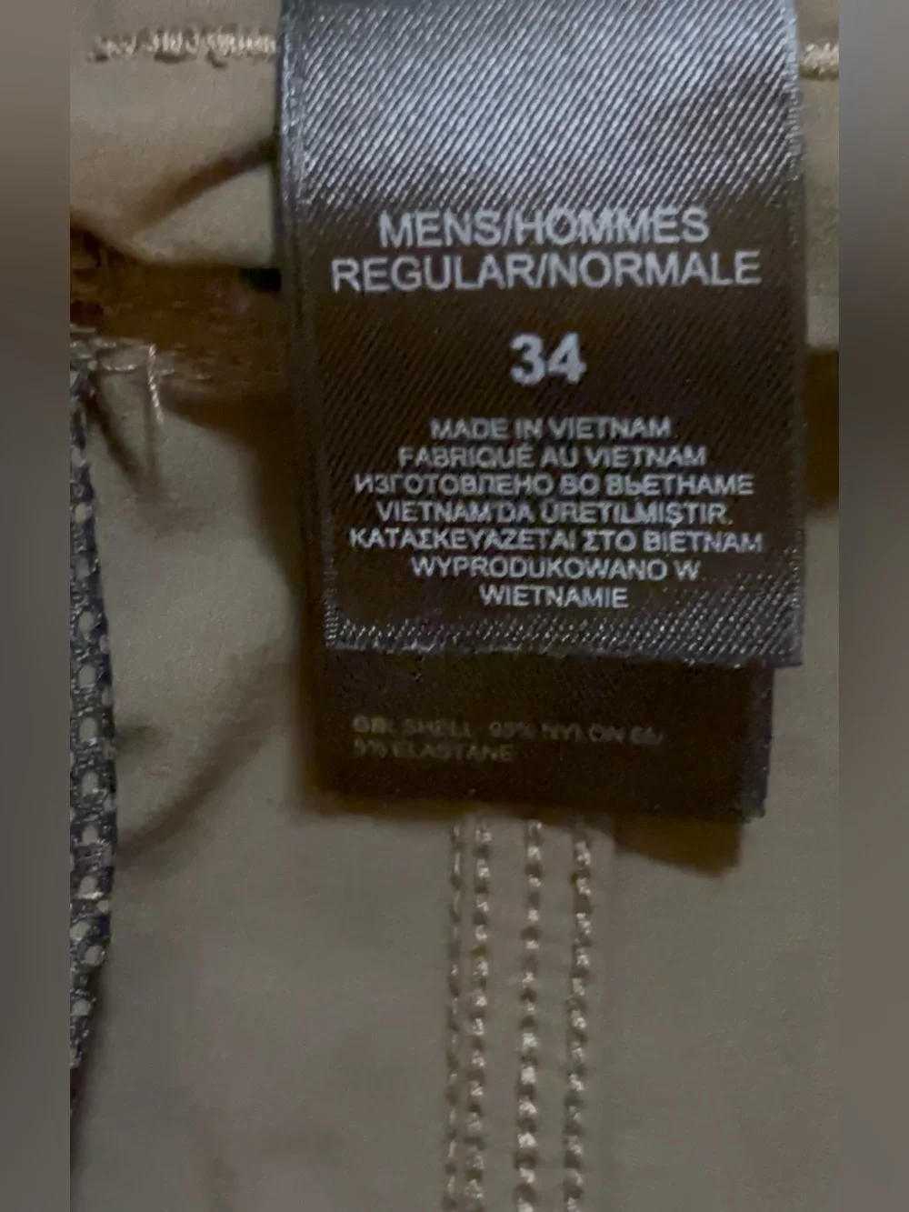 Men’s North Face Pants Sz 34